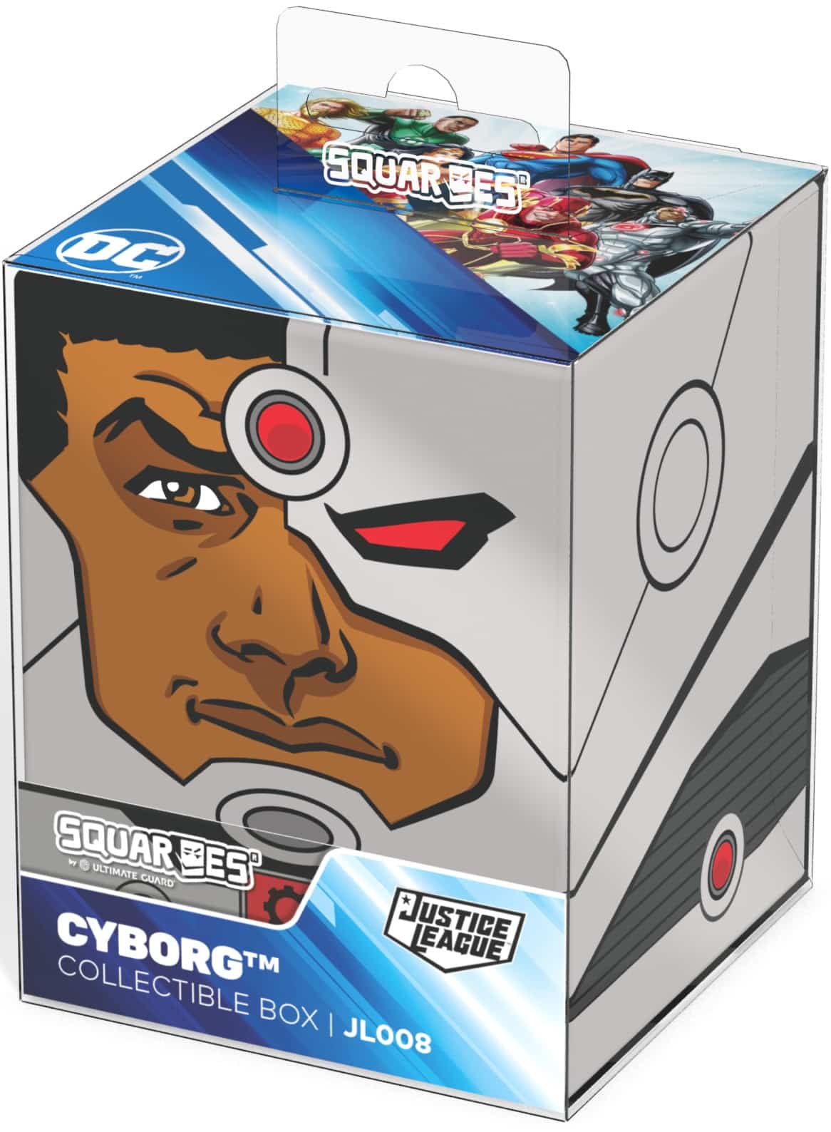 UG Squaroes Cyborg Justice League Deckbox image 0
